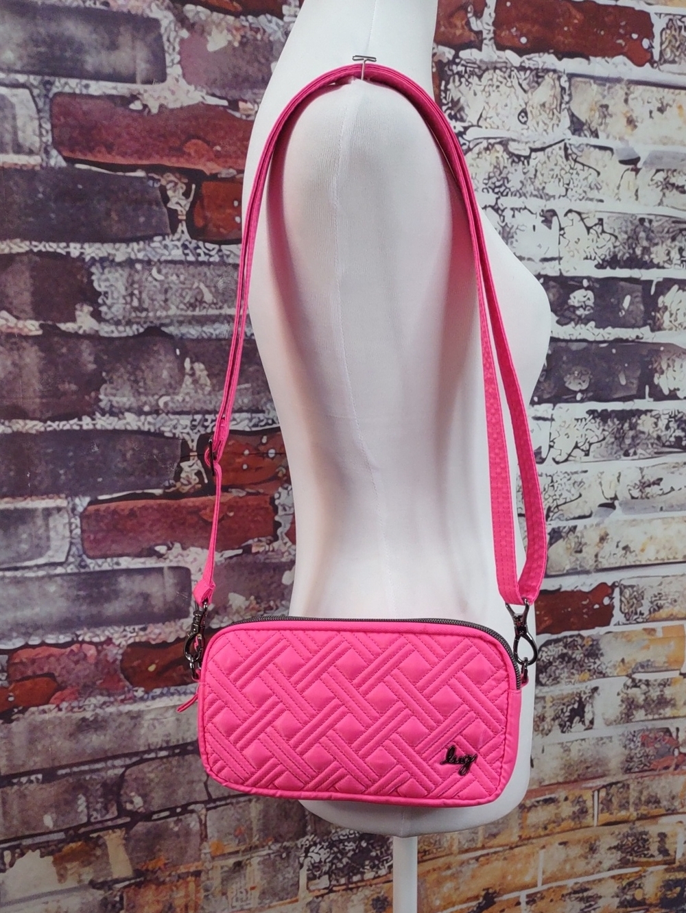 Lug "Coupe XL Quilted Crossbody Bag